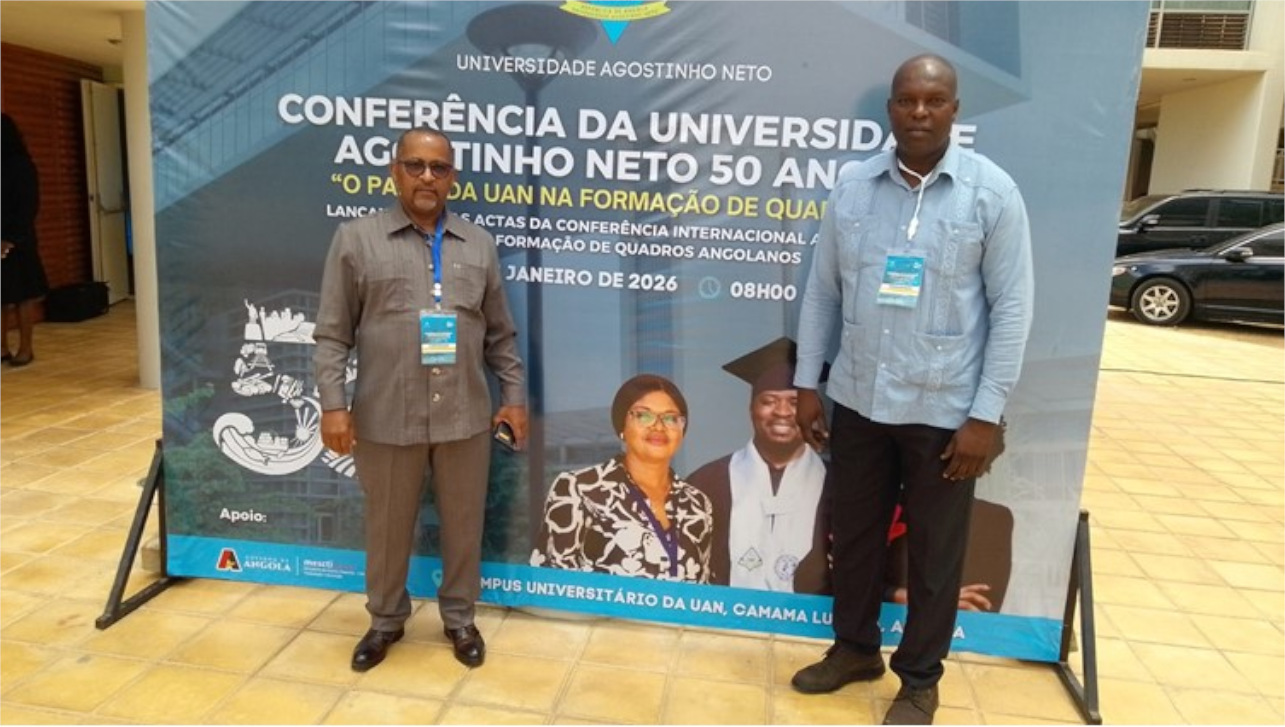 UJES PARTICIPA NA CONFERÊNCIA DA UNIVERSIDADE AGOSTINHO NETO 50 ANOS