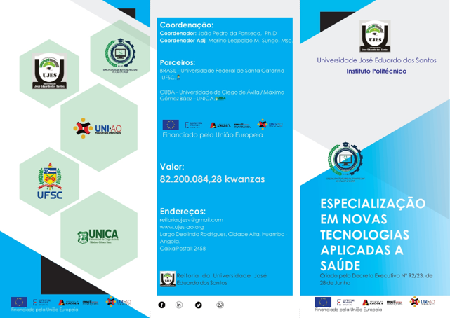 Especialização em Novas Tecnologias Aplicadas a Saúde