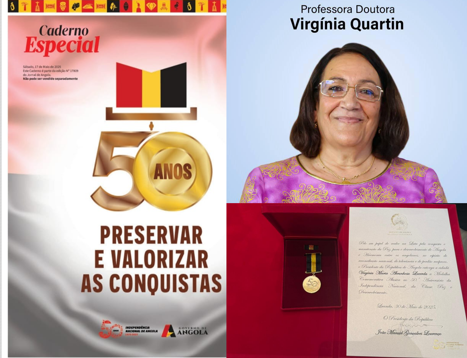 Condecoração MR PR AO 50 Anos