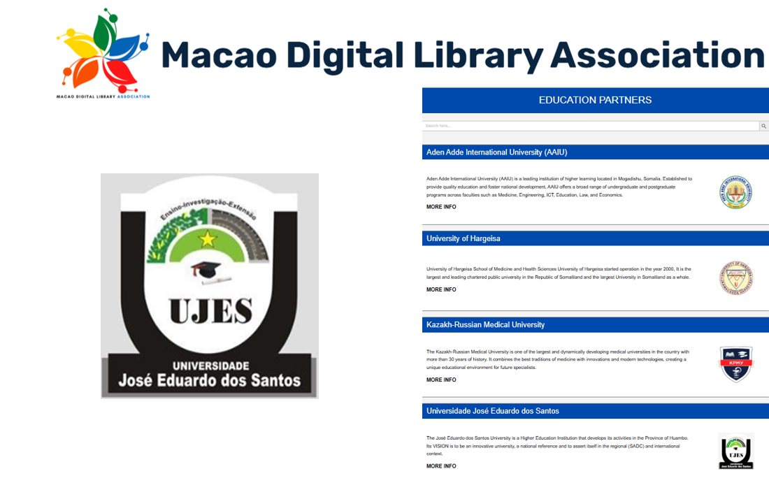 UJES & Macau Digital Library Association